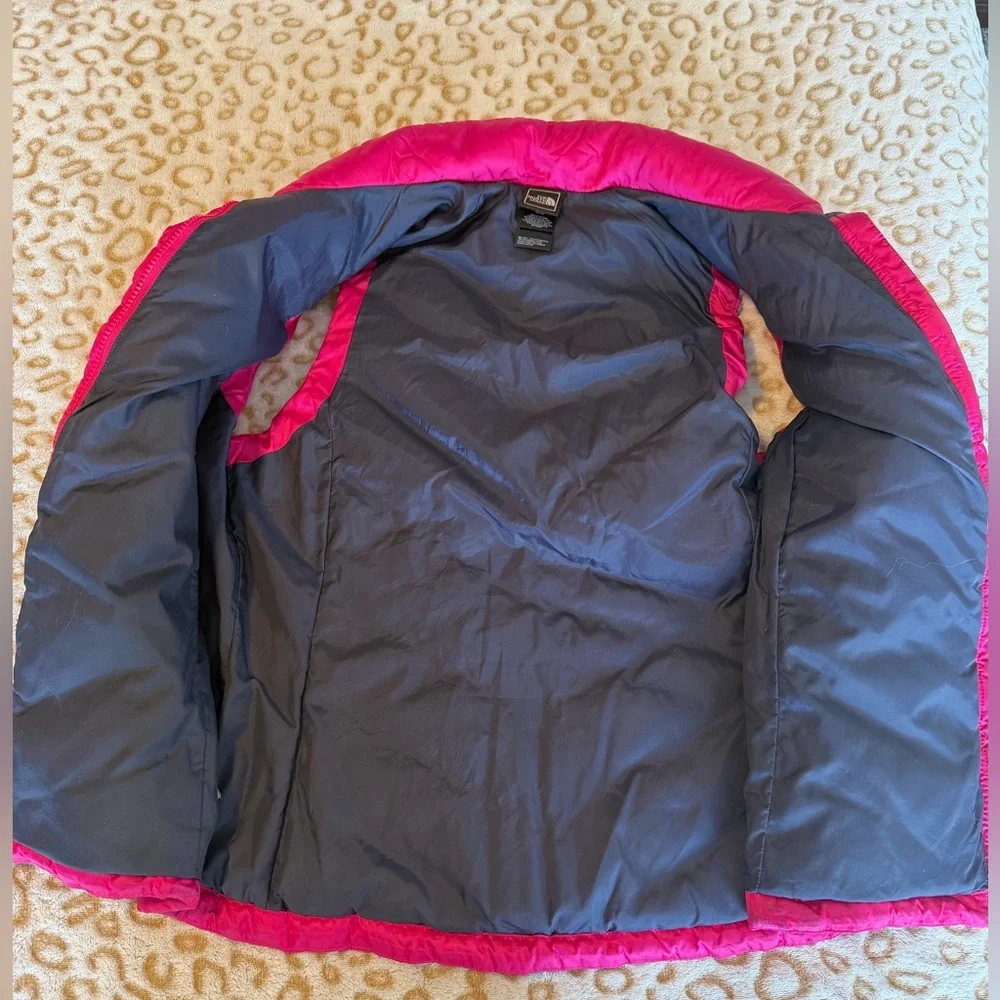 The North Face Women's Bright Pink Quilted Vest Puffer Size: M